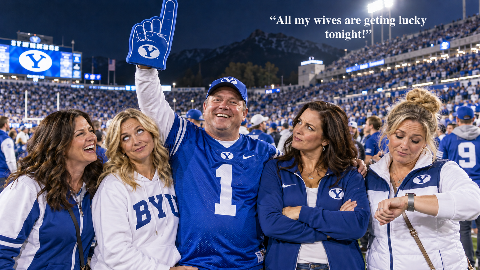 One ambitious postgame plan. Four skeptical members of the selection committee.
