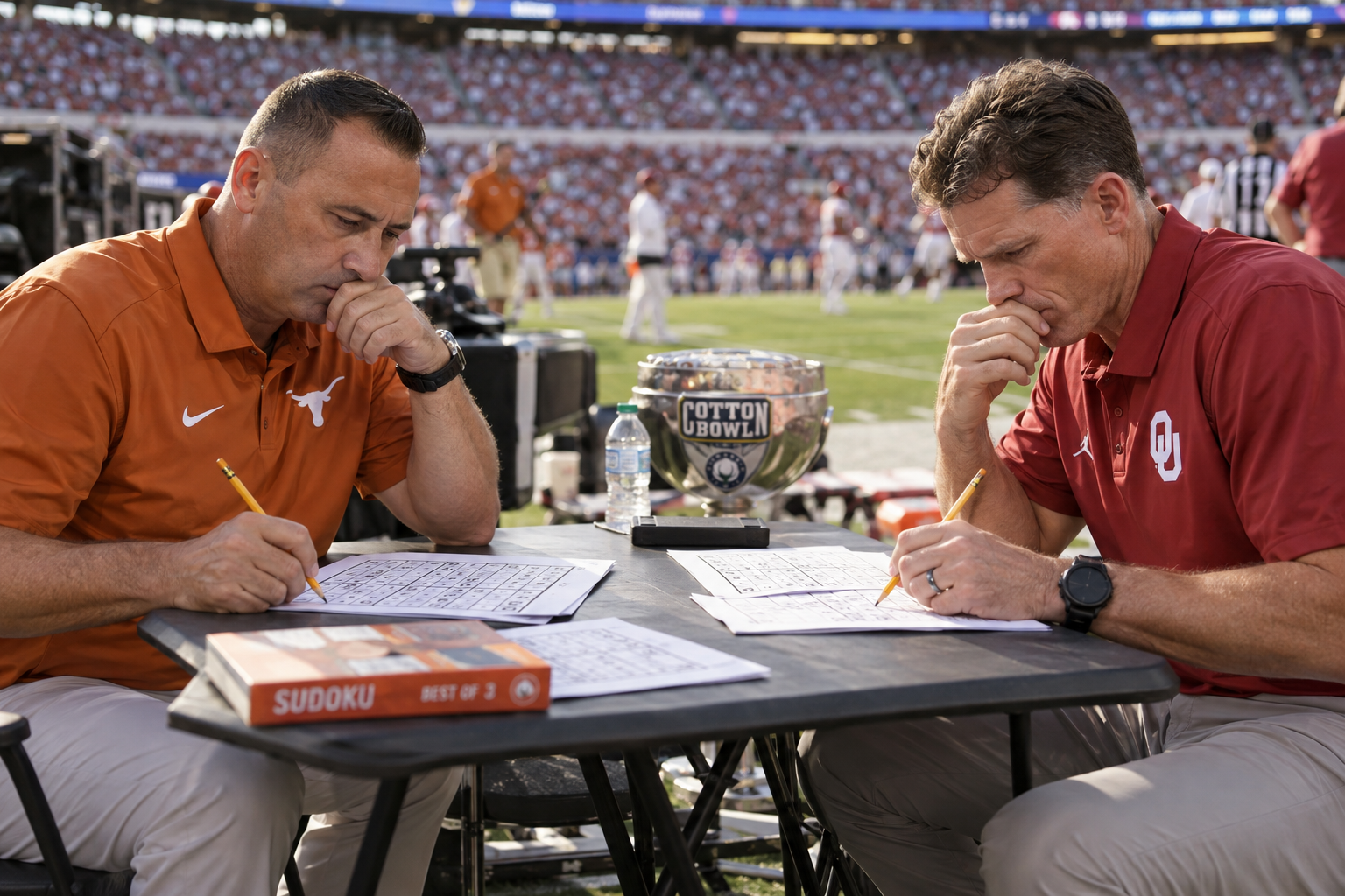 Venables to play Sarkisian in best-of-3 Sudoku Challenge